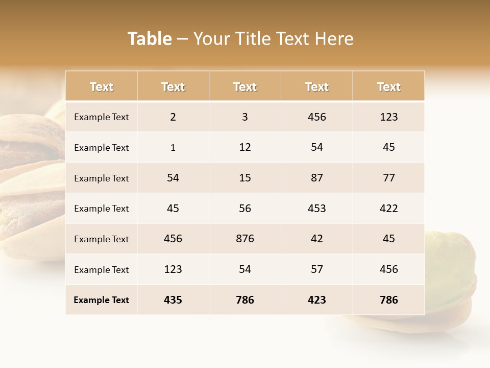 Pistachio PowerPoint Template