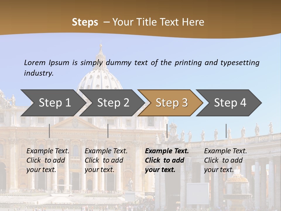 Saint Peter's Basilica PowerPoint Template