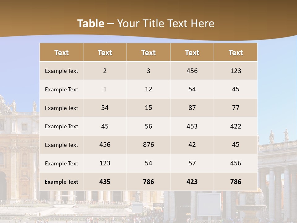 Saint Peter's Basilica PowerPoint Template