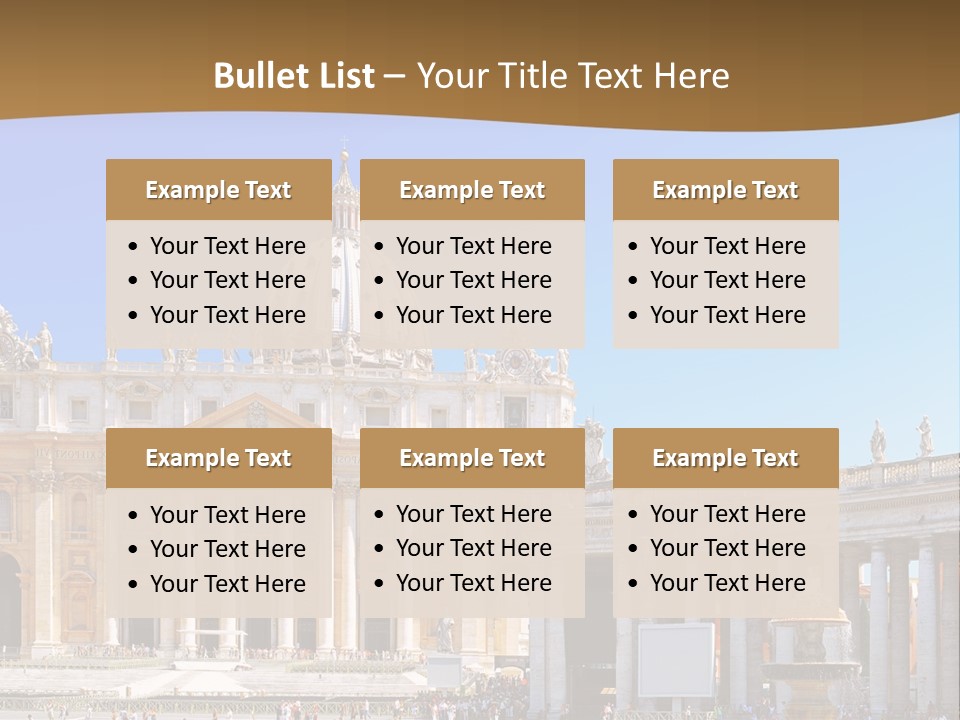 Saint Peter's Basilica PowerPoint Template