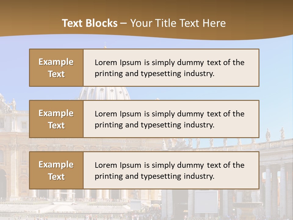 Saint Peter's Basilica PowerPoint Template