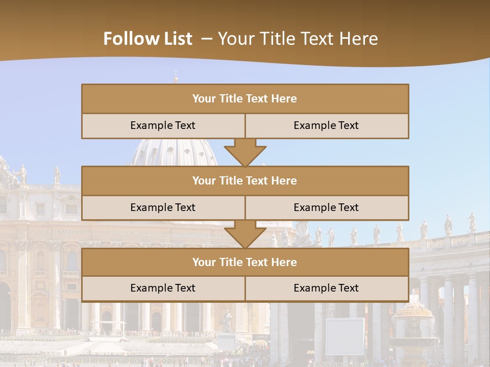 Saint Peter's Basilica PowerPoint Template