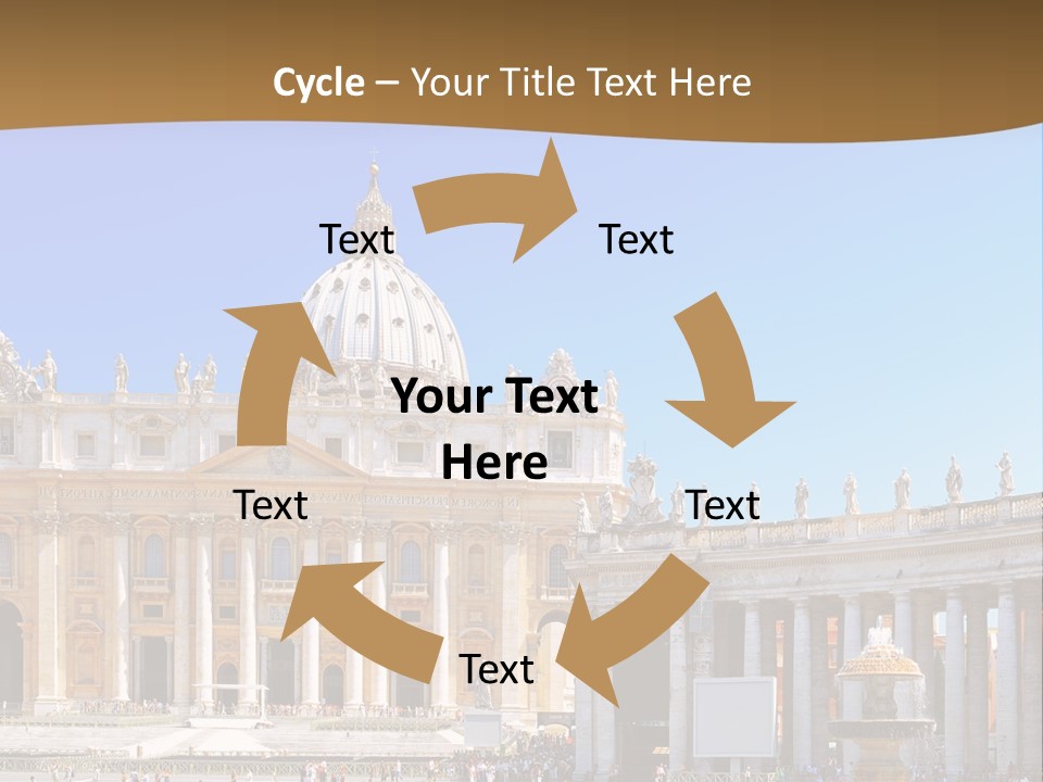 Saint Peter's Basilica PowerPoint Template