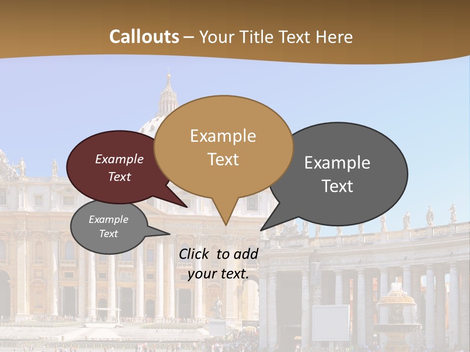 Saint Peter's Basilica PowerPoint Template