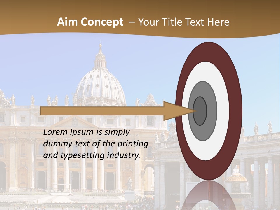 Saint Peter's Basilica PowerPoint Template