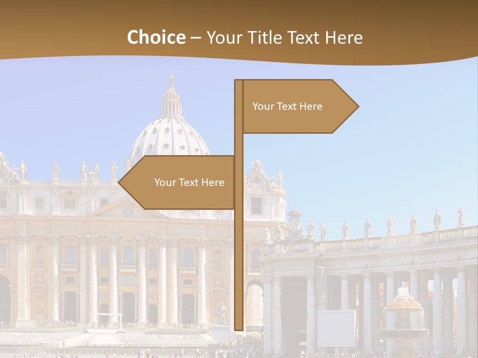 Saint Peter's Basilica PowerPoint Template