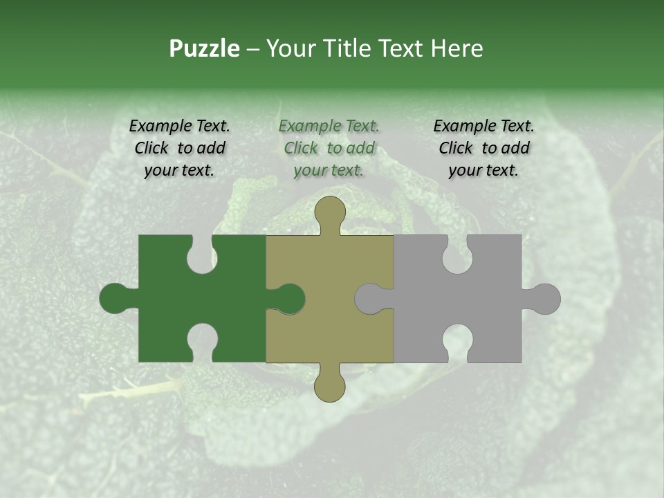 Outdoor Fertilizer Closeup PowerPoint Template