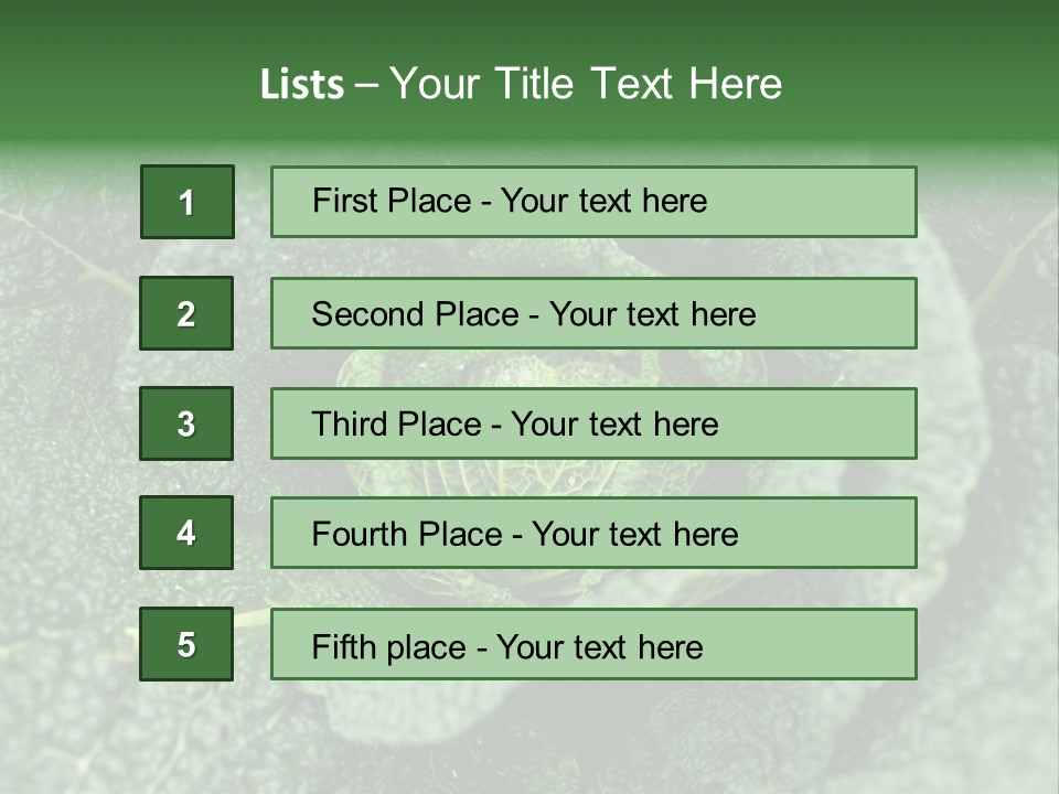 Outdoor Fertilizer Closeup PowerPoint Template