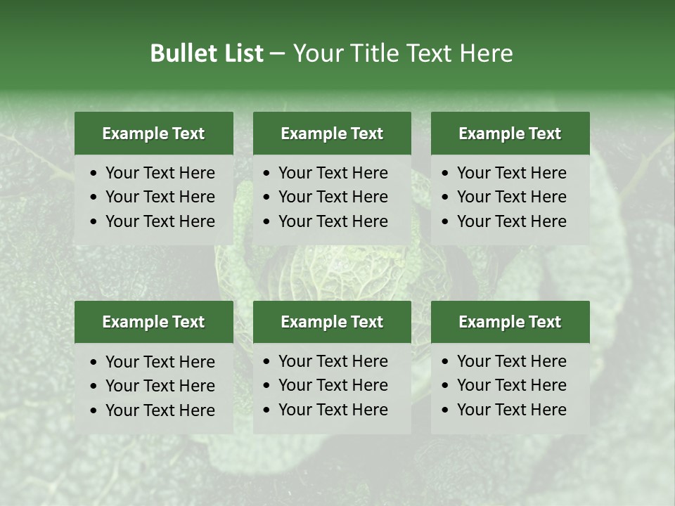 Outdoor Fertilizer Closeup PowerPoint Template