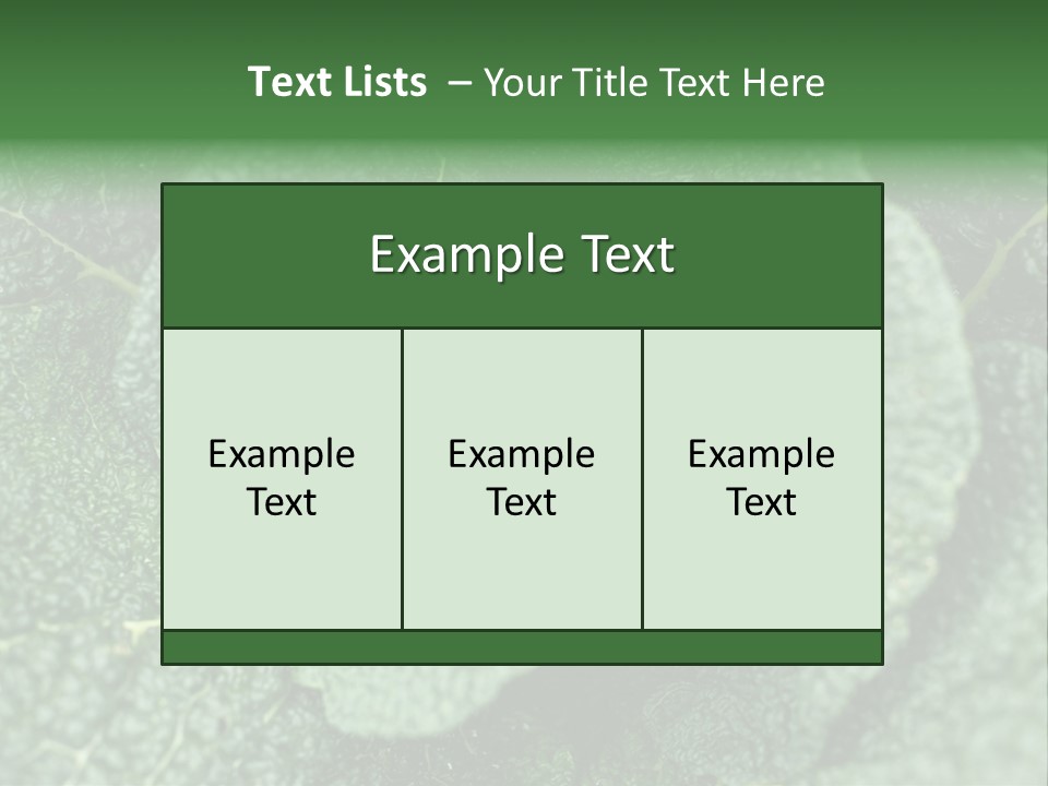 Outdoor Fertilizer Closeup PowerPoint Template