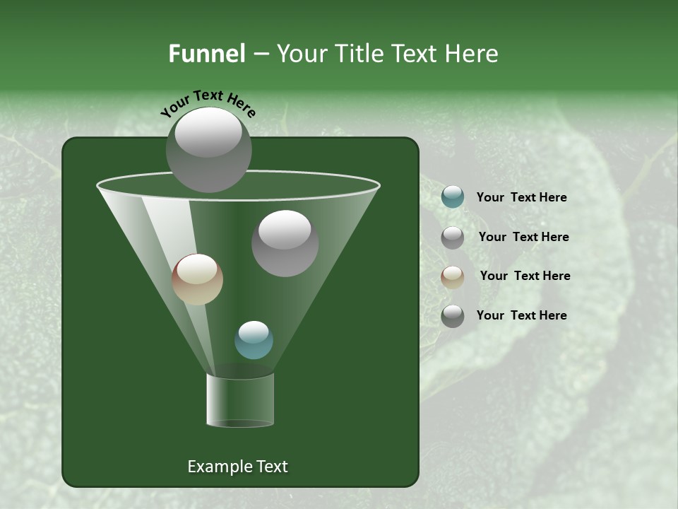 Outdoor Fertilizer Closeup PowerPoint Template