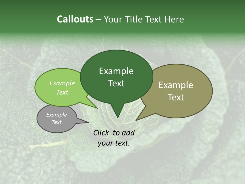 Outdoor Fertilizer Closeup PowerPoint Template