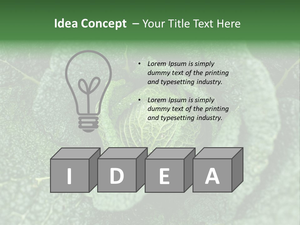 Outdoor Fertilizer Closeup PowerPoint Template