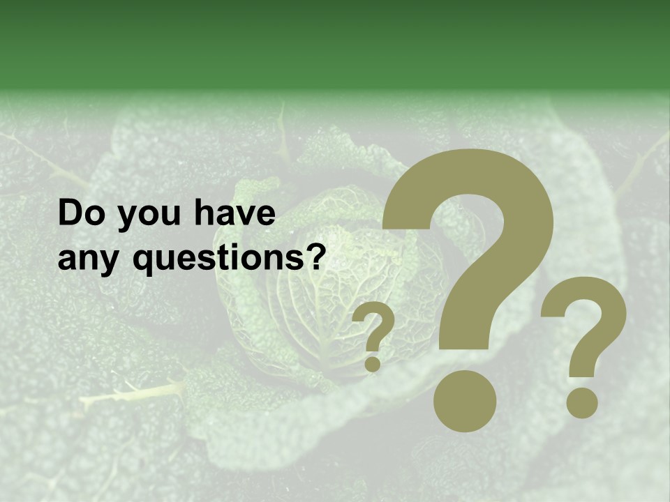 Outdoor Fertilizer Closeup PowerPoint Template