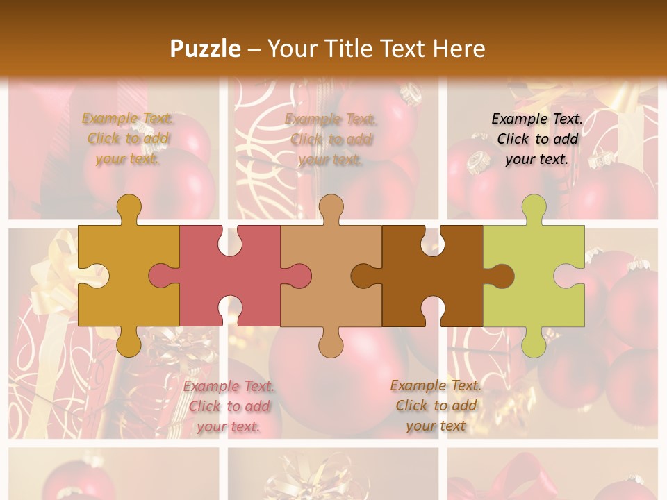 Christmas Collage PowerPoint Template