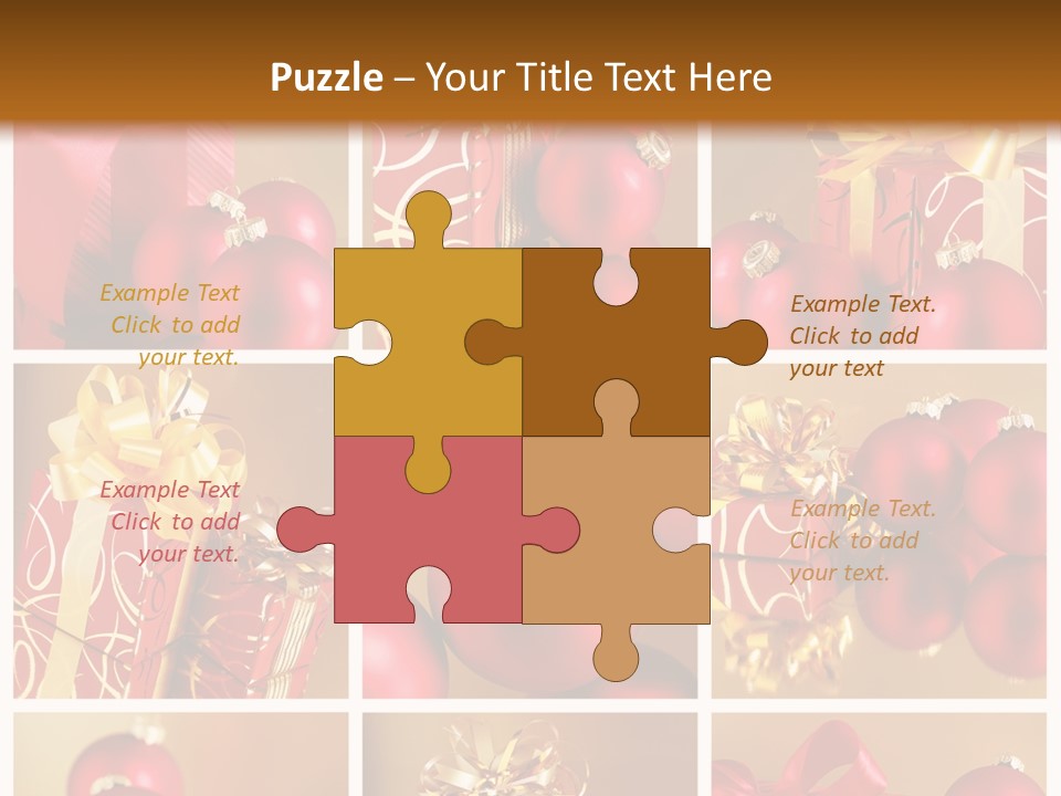 Christmas Collage PowerPoint Template