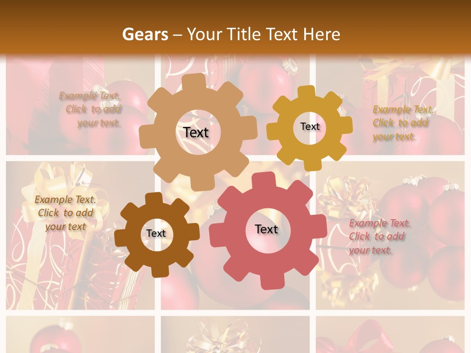 Christmas Collage PowerPoint Template