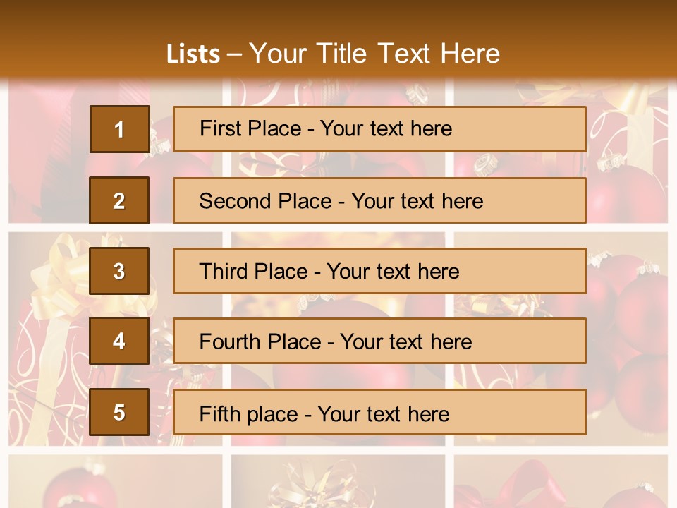 Christmas Collage PowerPoint Template