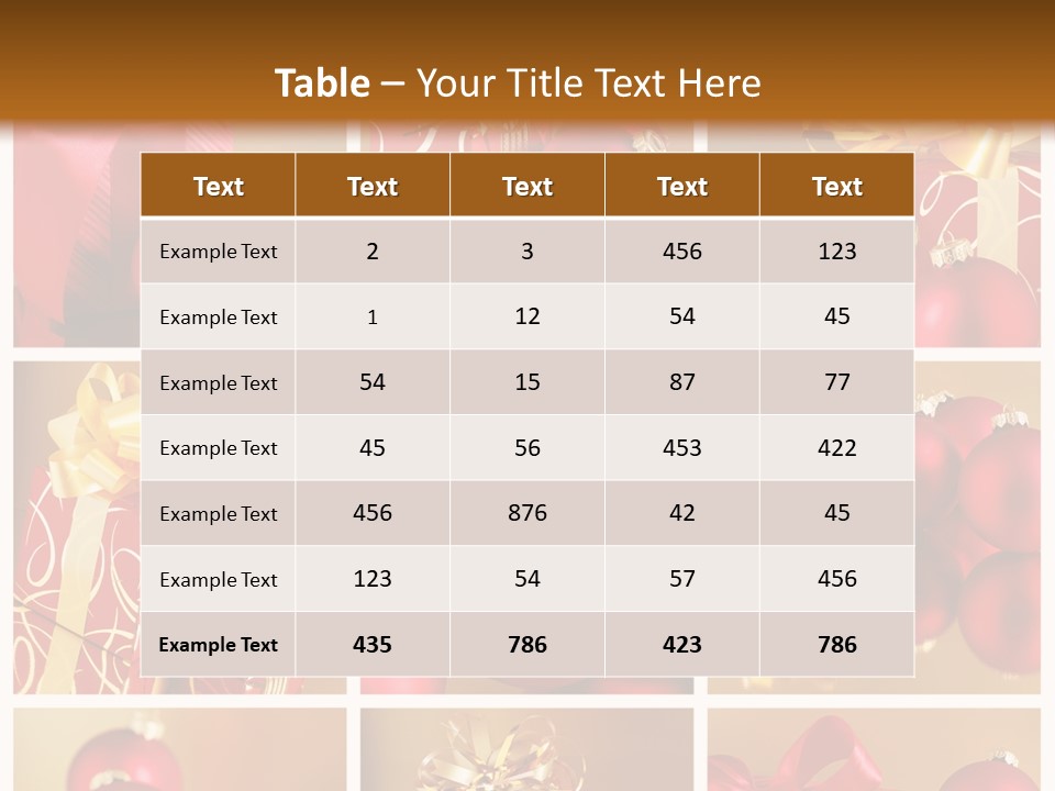 Christmas Collage PowerPoint Template
