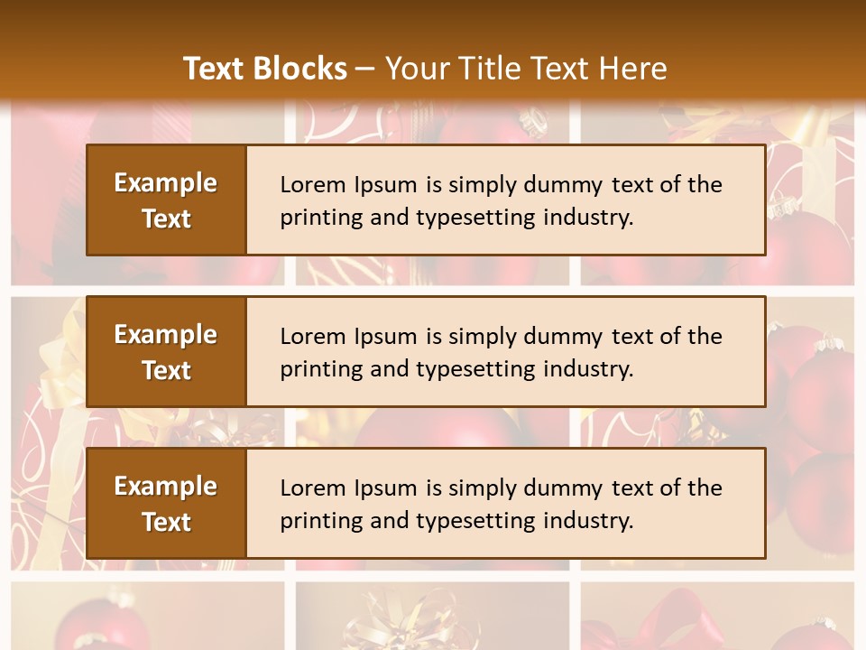 Christmas Collage PowerPoint Template