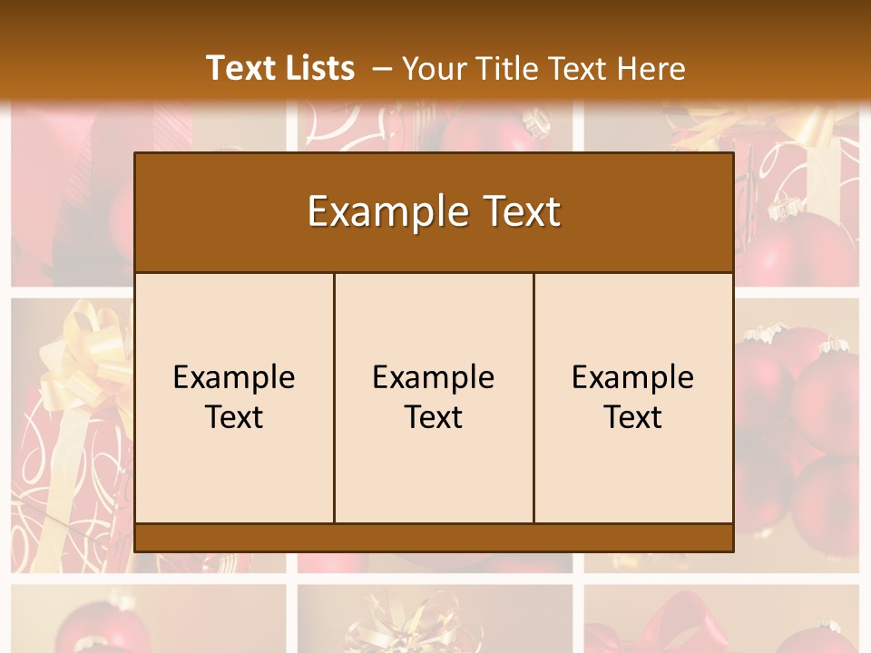 Christmas Collage PowerPoint Template