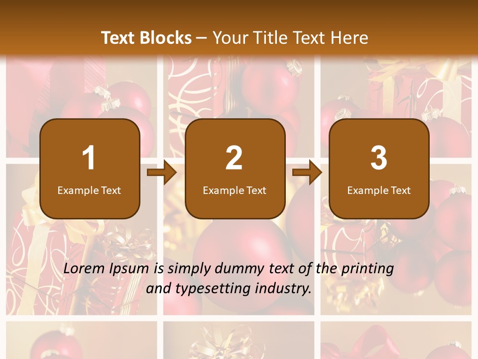 Christmas Collage PowerPoint Template