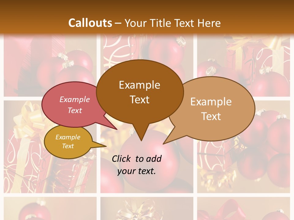 Christmas Collage PowerPoint Template