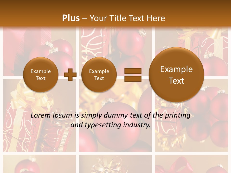 Christmas Collage PowerPoint Template