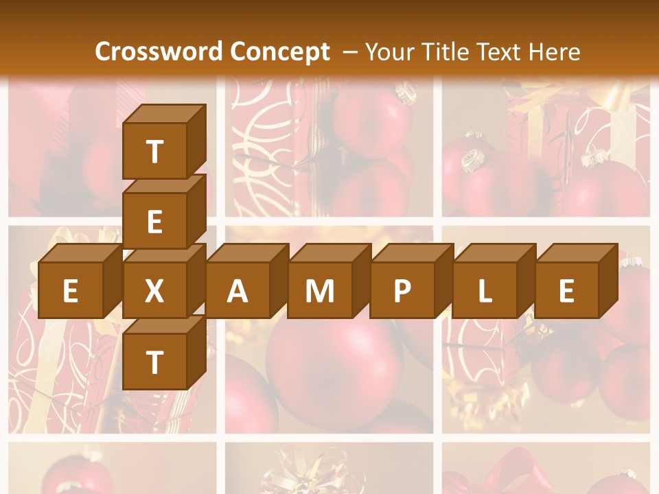 Christmas Collage PowerPoint Template