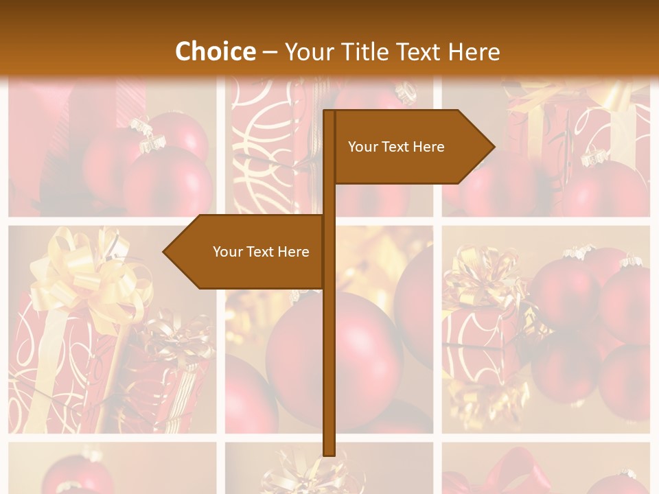 Christmas Collage PowerPoint Template