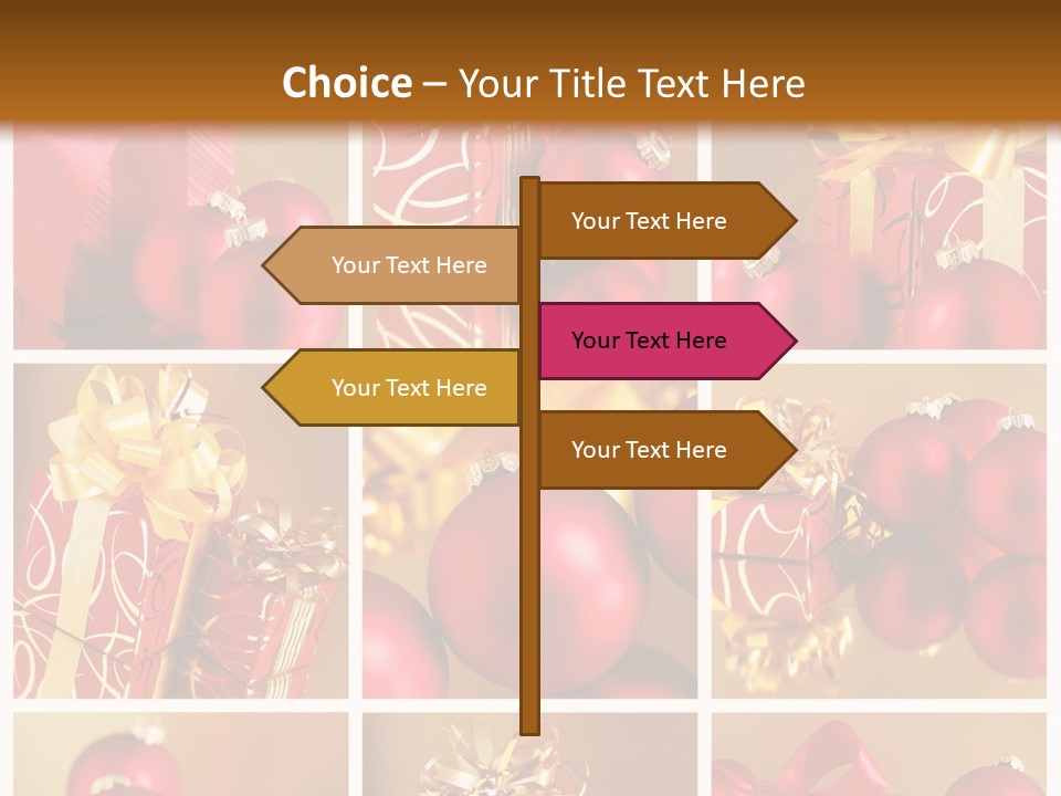 Christmas Collage PowerPoint Template