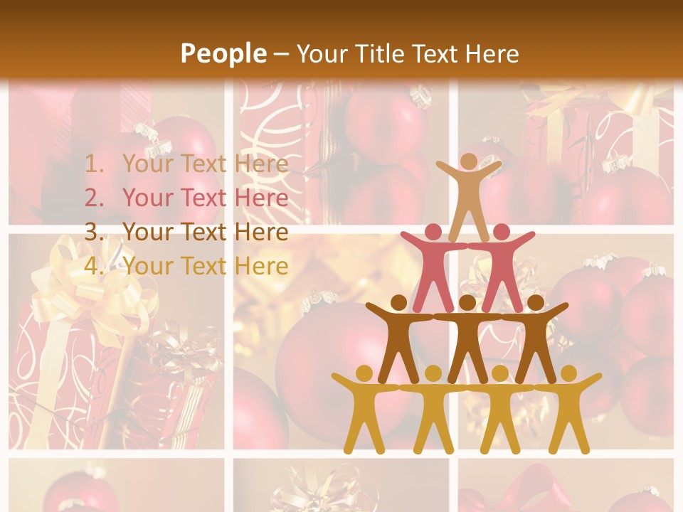 Christmas Collage PowerPoint Template