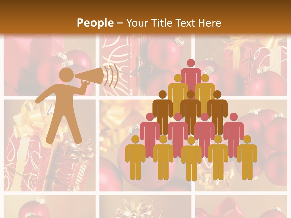 Christmas Collage PowerPoint Template