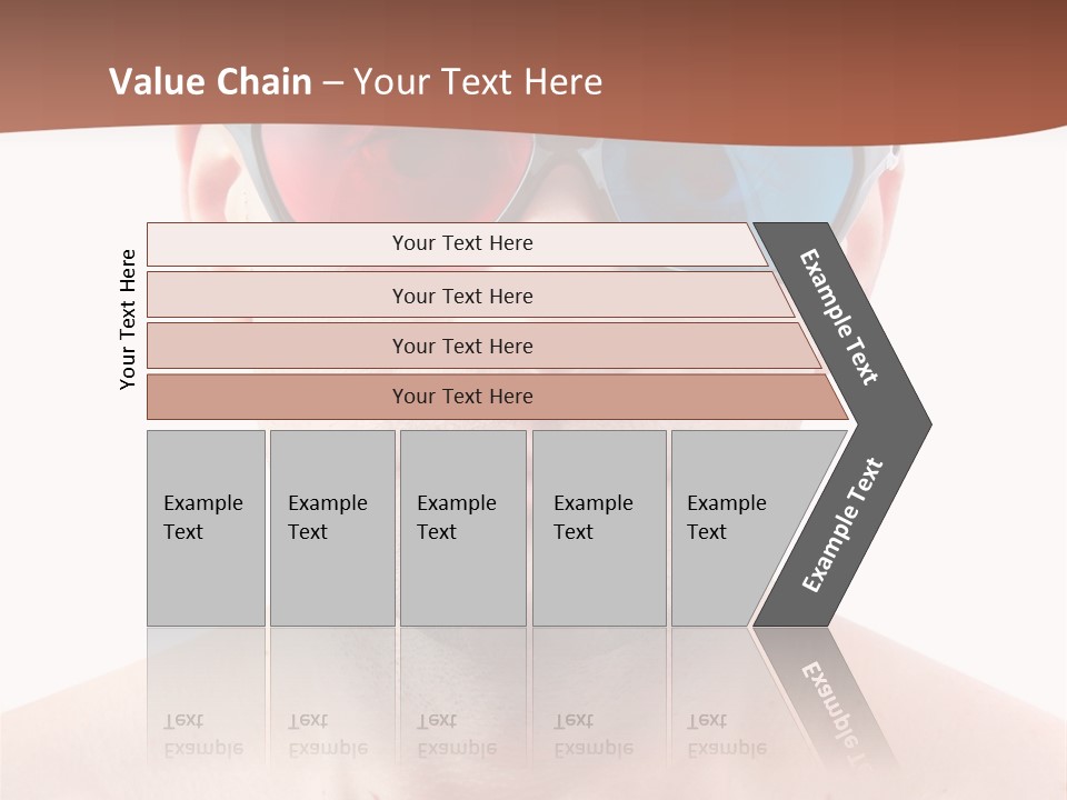 Specs Blue Stereoscopic PowerPoint Template