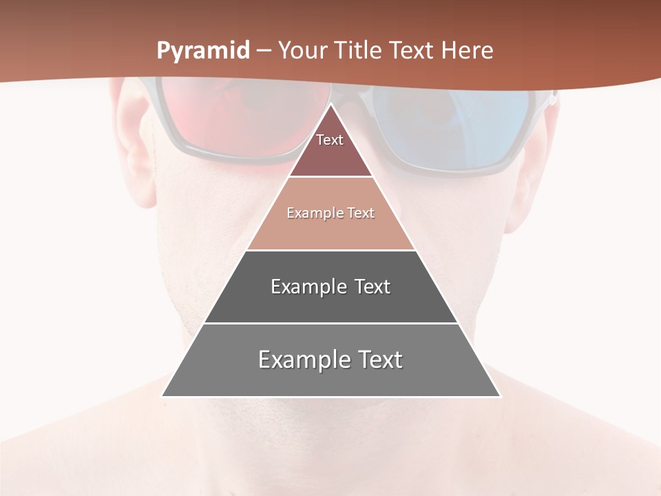 Specs Blue Stereoscopic PowerPoint Template