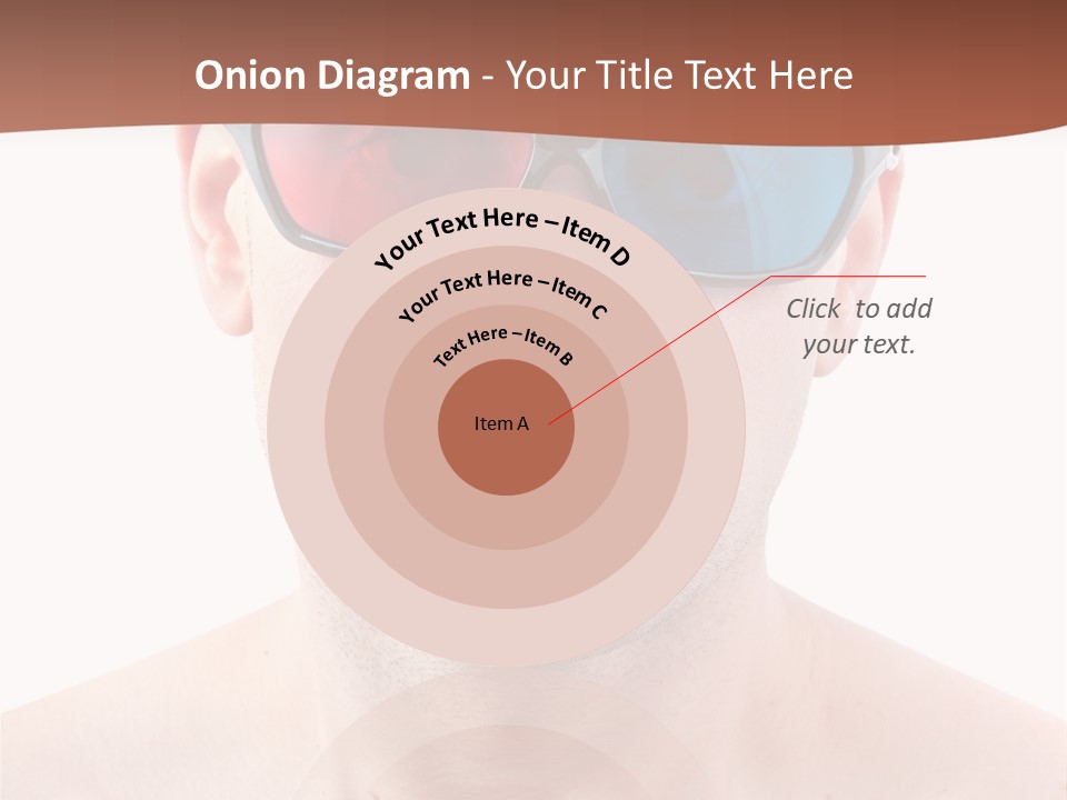 Specs Blue Stereoscopic PowerPoint Template