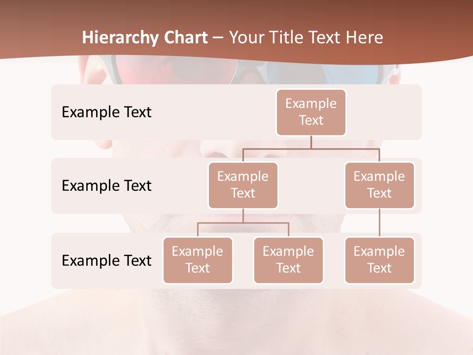 Specs Blue Stereoscopic PowerPoint Template
