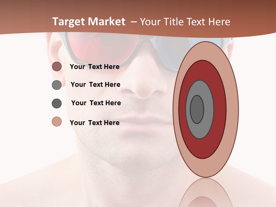 Specs Blue Stereoscopic PowerPoint Template