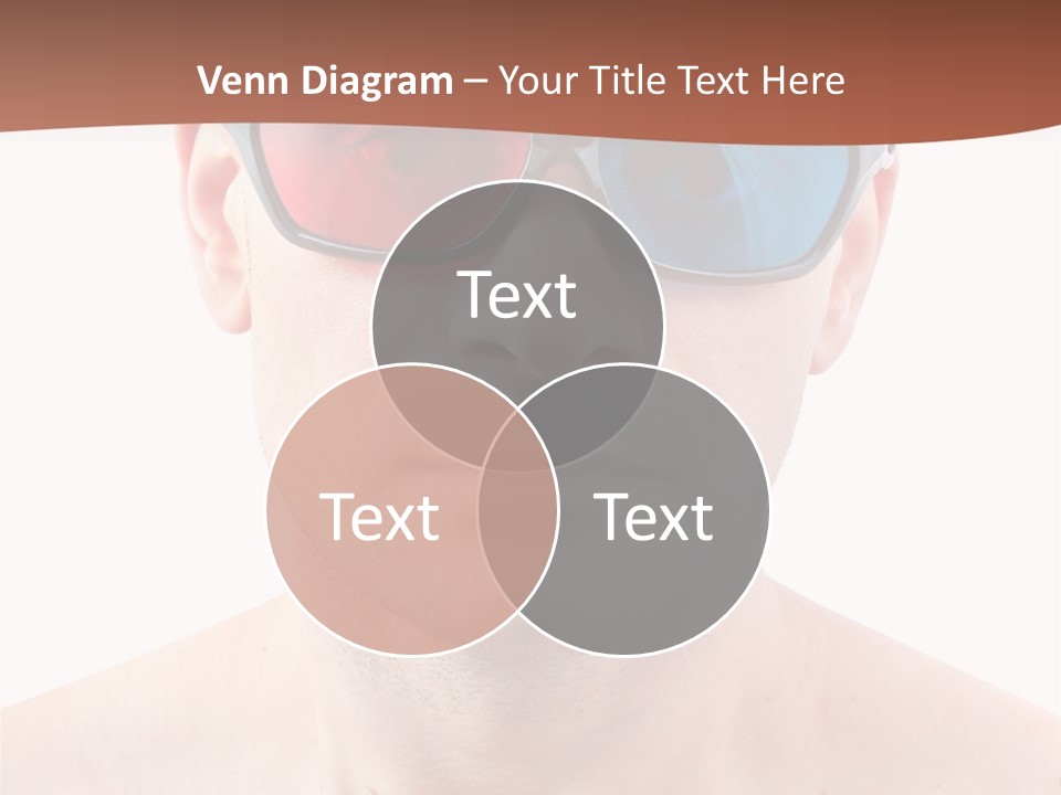 Specs Blue Stereoscopic PowerPoint Template