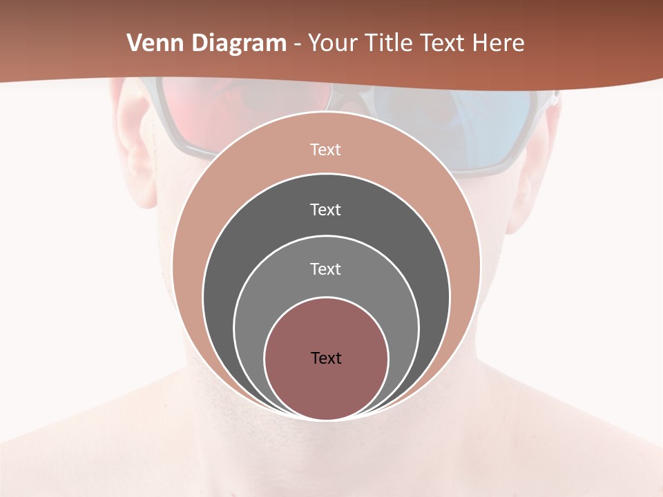 Specs Blue Stereoscopic PowerPoint Template