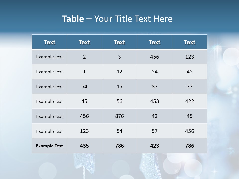 Christmas Background PowerPoint Template