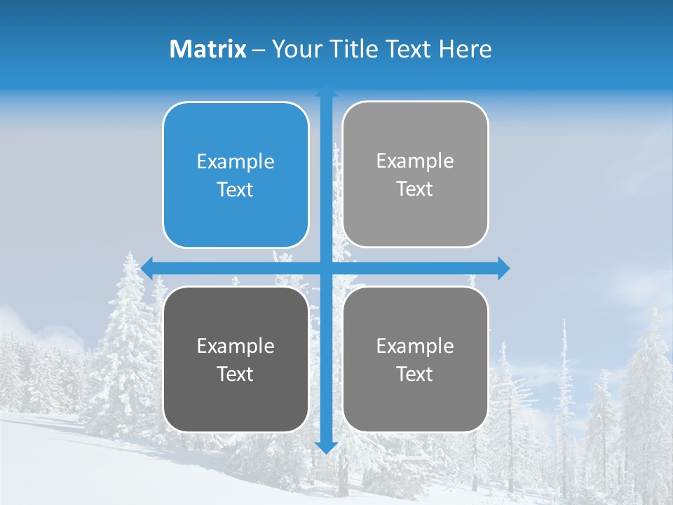 Winter Snow PowerPoint Template