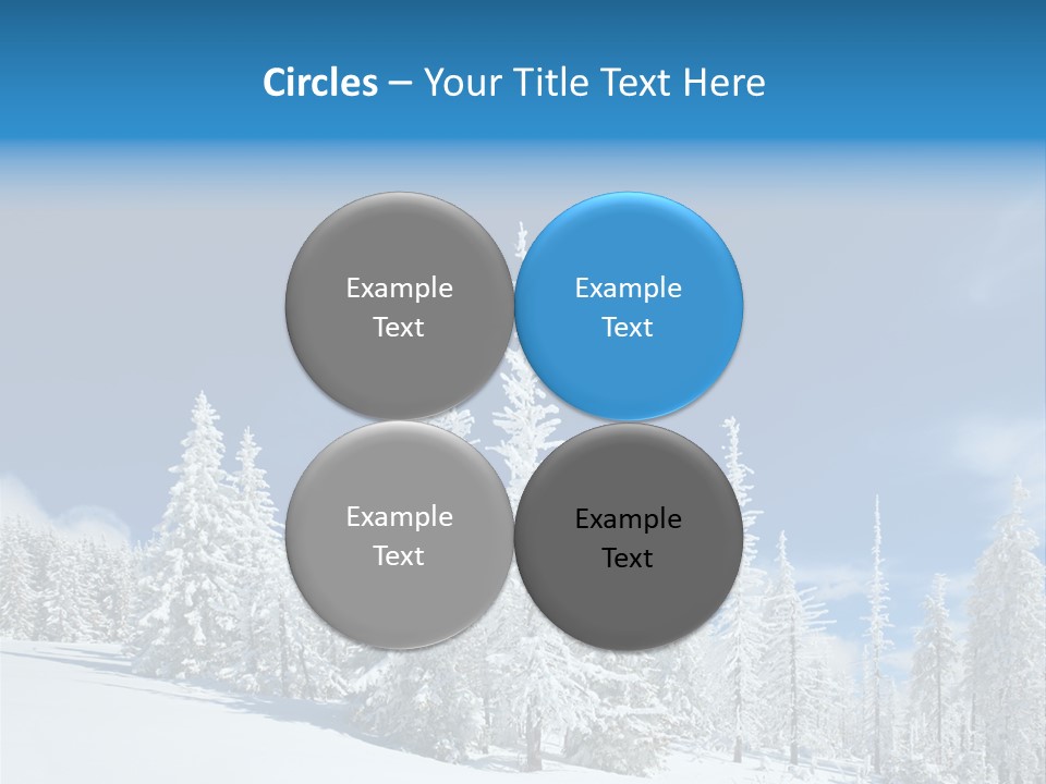 Winter Snow PowerPoint Template