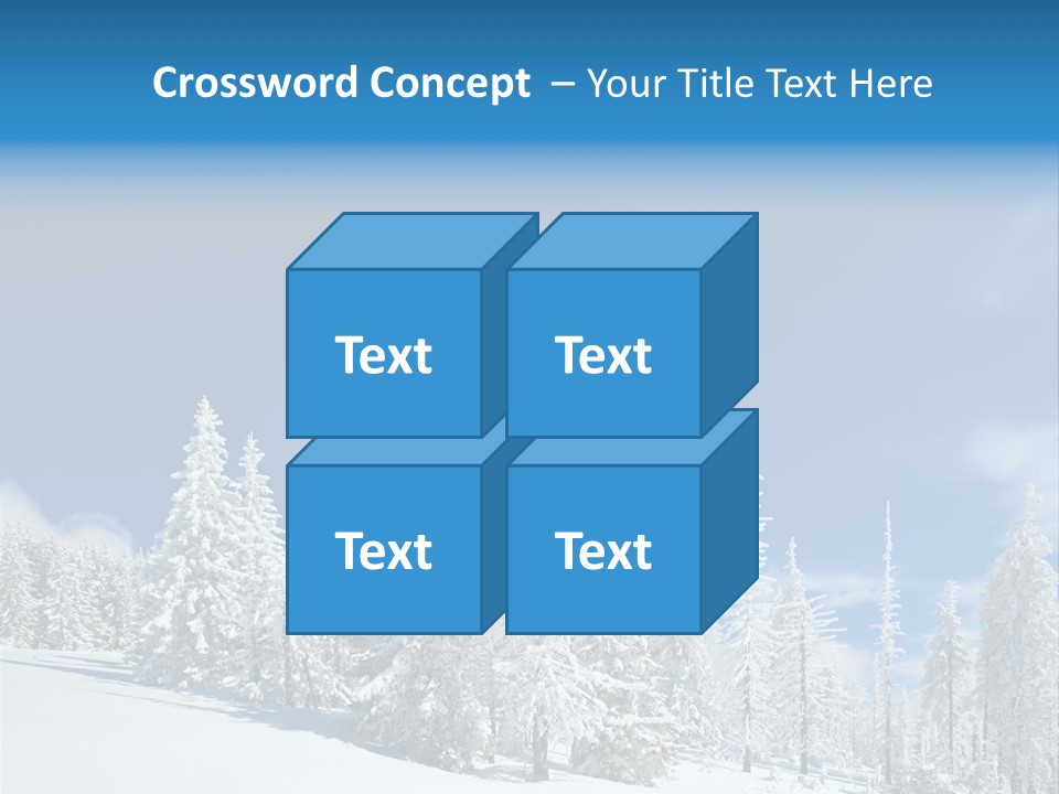 Winter Snow PowerPoint Template