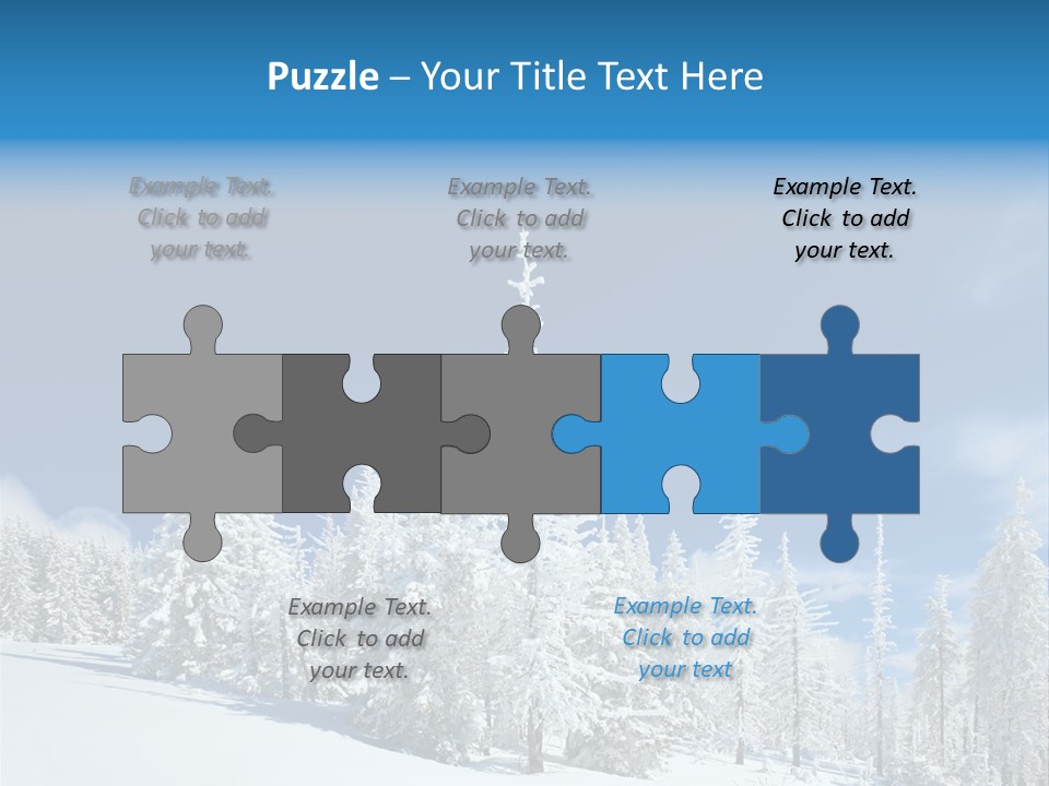 Winter Snow PowerPoint Template