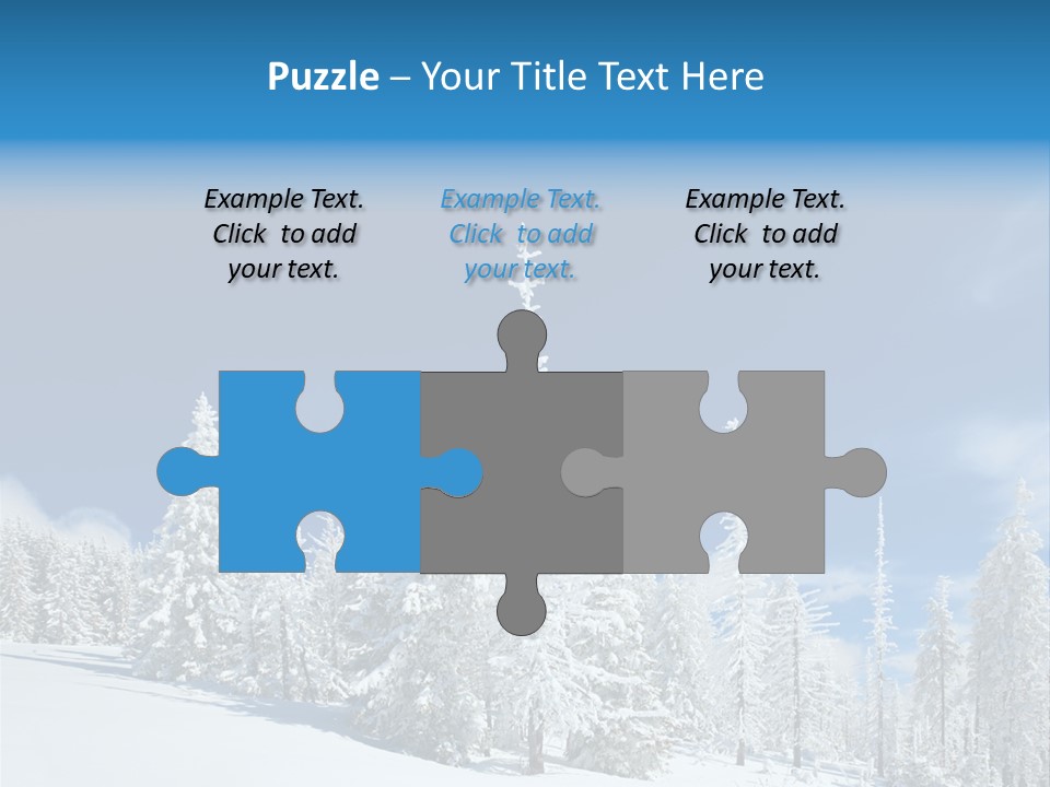 Winter Snow PowerPoint Template