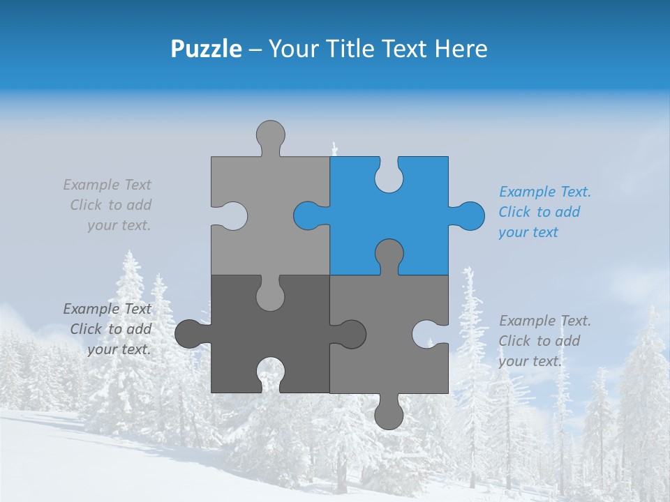 Winter Snow PowerPoint Template