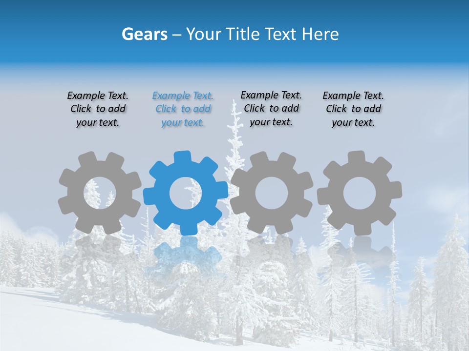 Winter Snow PowerPoint Template
