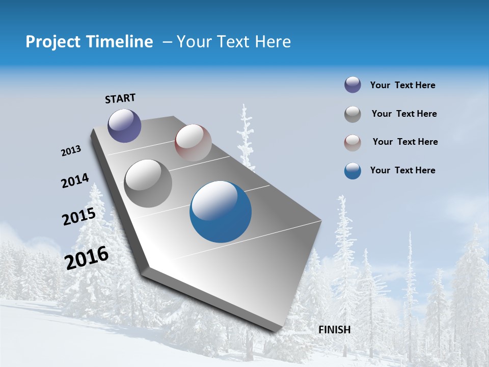 Winter Snow PowerPoint Template
