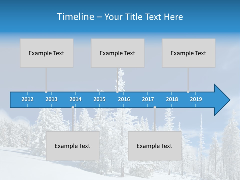 Winter Snow PowerPoint Template